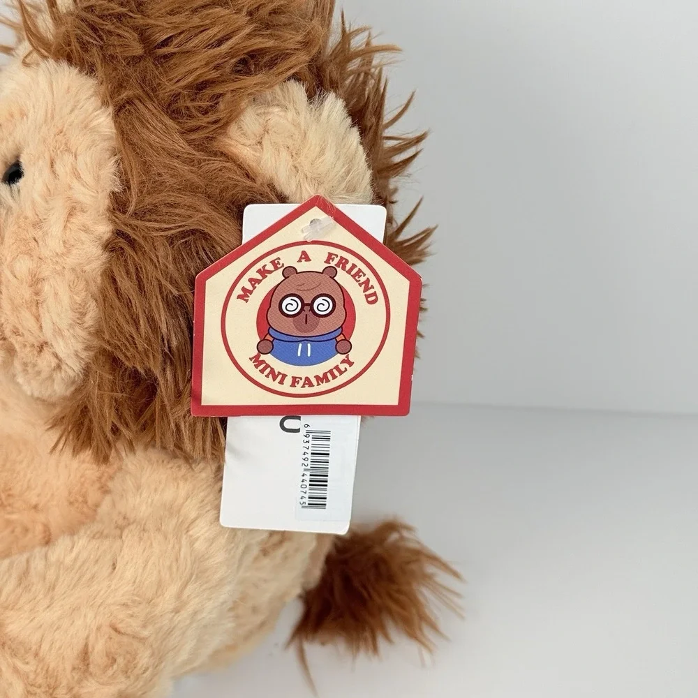 NWT‎ Miniso Make A Friend Mini Family Lion Plush Stuffed Animal 10 Inch